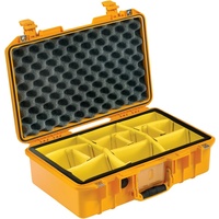 Pelican 1485 Air Case with Padded Dividers (Yellow)