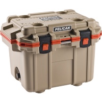 Pelican 28 Litre Elite Cooler Brown/Tan