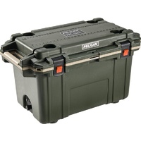 Pelican 66 Litre Elite Cooler Green/Tan