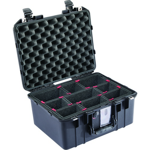 Pelican 1507 Air Case with Trekpak Divider System (Black)