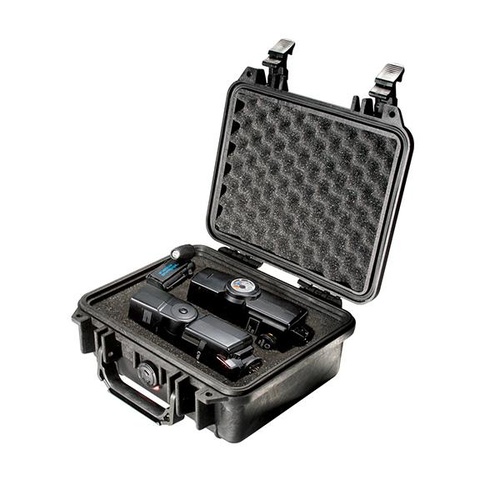 Pelican 1200 Case - With Foam (Yellow)