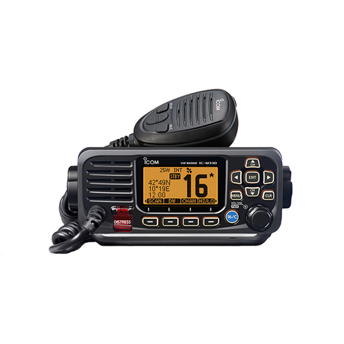 Icom IC-M330GE-B VHF Marine Radio (Black)