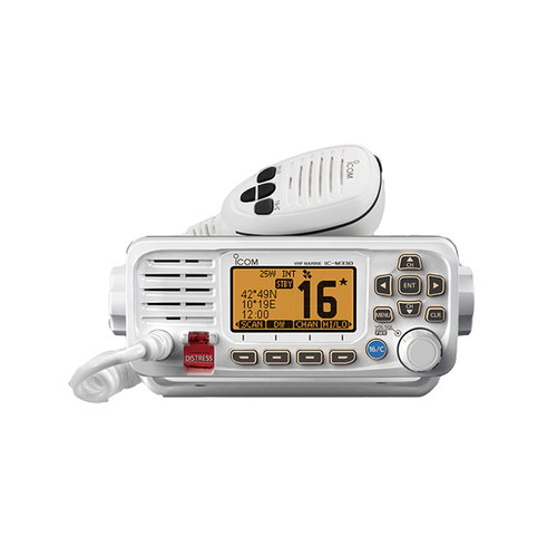 Icom IC-M330GE-B VHF Marine Radio (White)